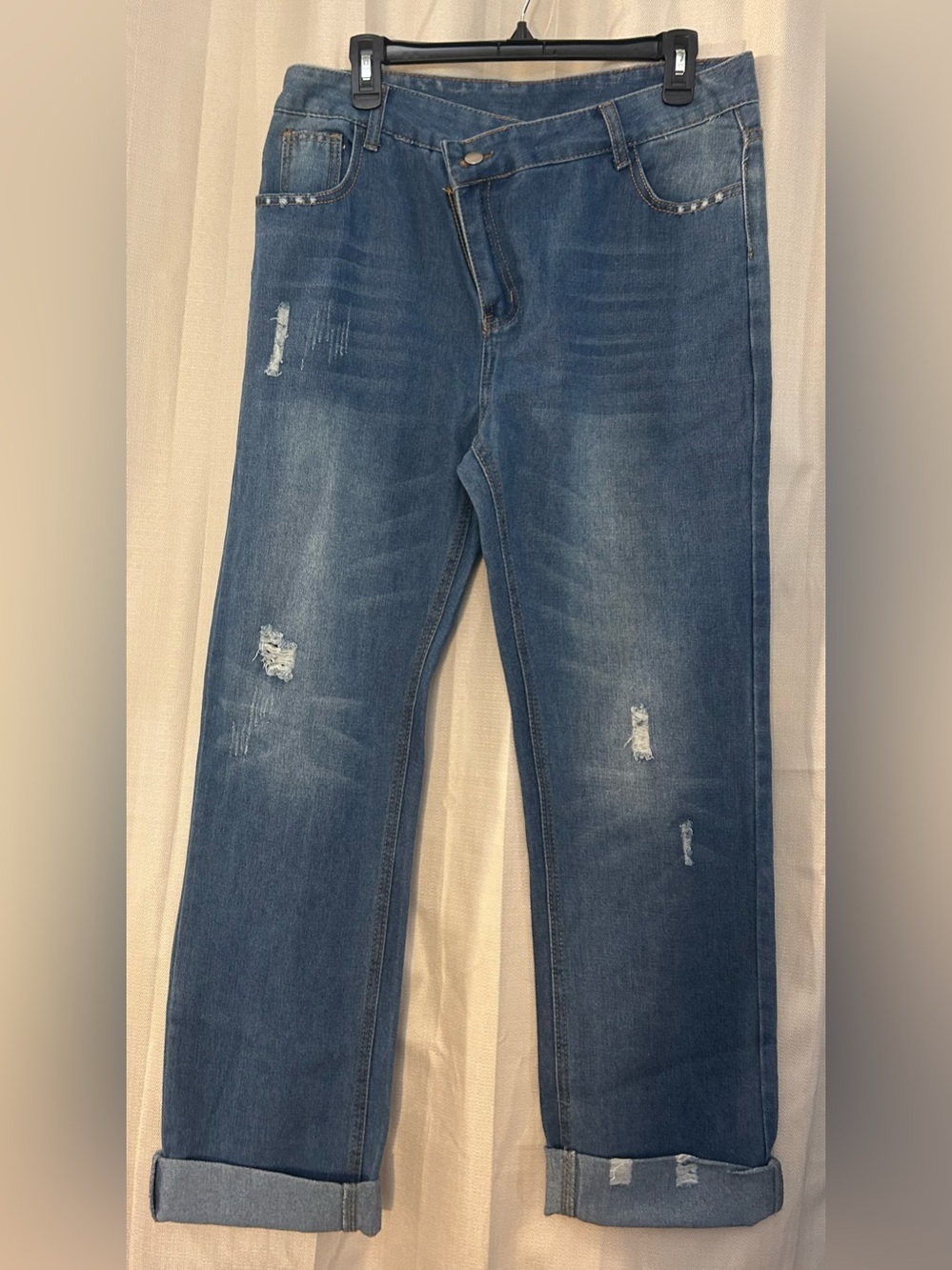 Women’s Asymmetrical Jeans